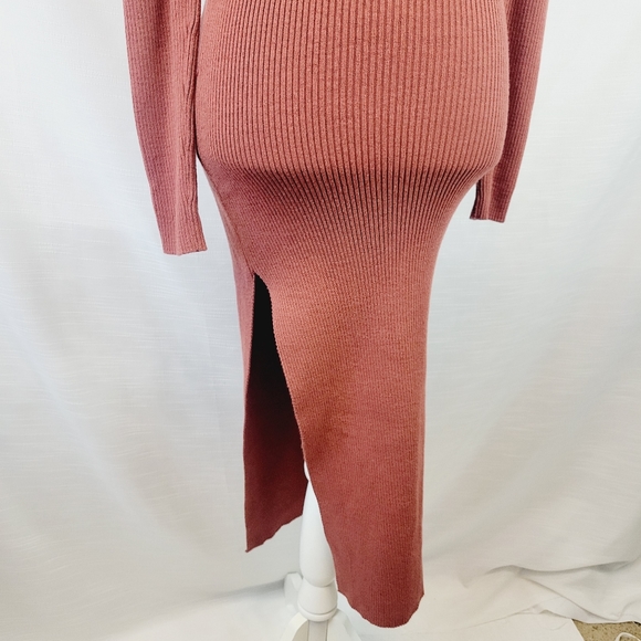 NWT Asos by Design Knitted Midi Halter Dress size 6 - Picture 7 of 13